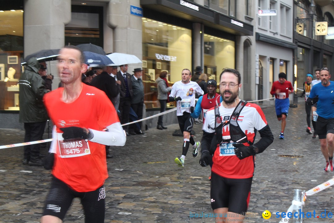 Swiss City Marathon: Lucerne Luzern Schweiz Switzerland, 28.10.2018