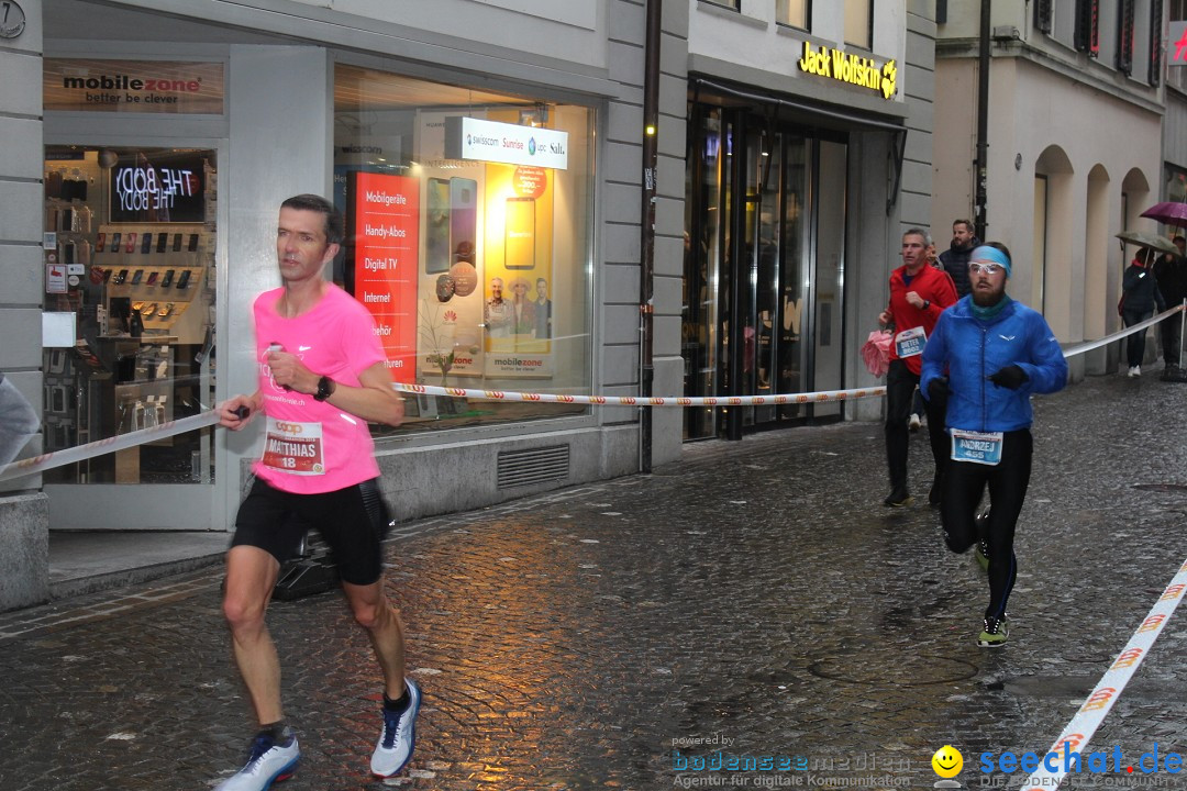 Swiss City Marathon: Lucerne Luzern Schweiz Switzerland, 28.10.2018