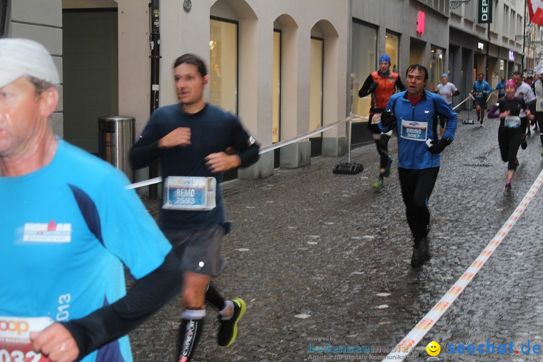 Swiss City Marathon: Lucerne Luzern Schweiz Switzerland, 28.10.2018