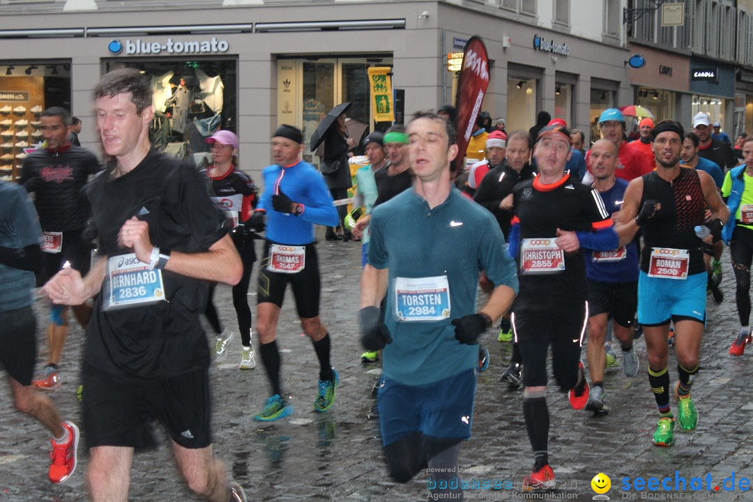 Swiss City Marathon: Lucerne Luzern Schweiz Switzerland, 28.10.2018