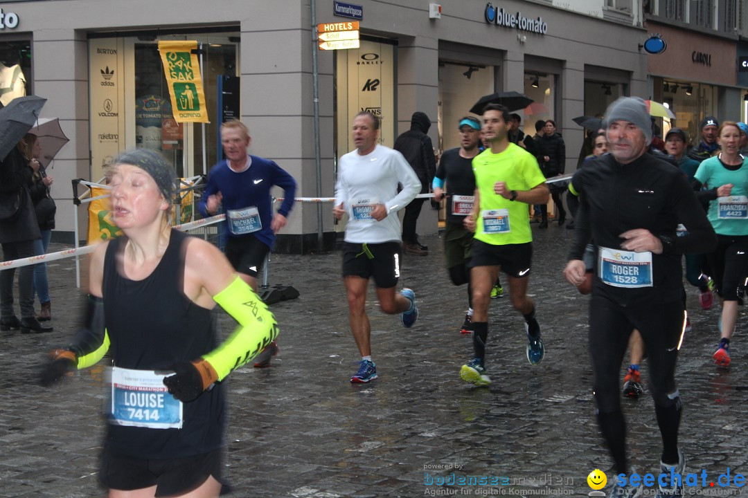 Swiss City Marathon: Lucerne Luzern Schweiz Switzerland, 28.10.2018