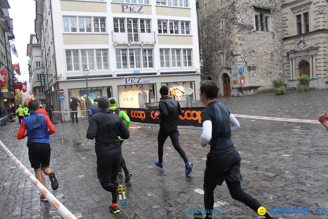 Swiss City Marathon: Lucerne Luzern Schweiz Switzerland, 28.10.2018