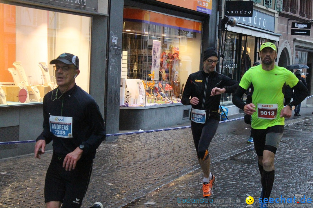 Swiss City Marathon: Lucerne Luzern Schweiz Switzerland, 28.10.2018