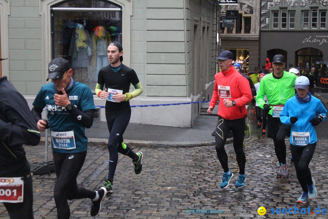 Swiss City Marathon: Lucerne Luzern Schweiz Switzerland, 28.10.2018