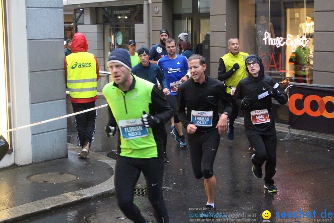 Swiss City Marathon: Lucerne Luzern Schweiz Switzerland, 28.10.2018