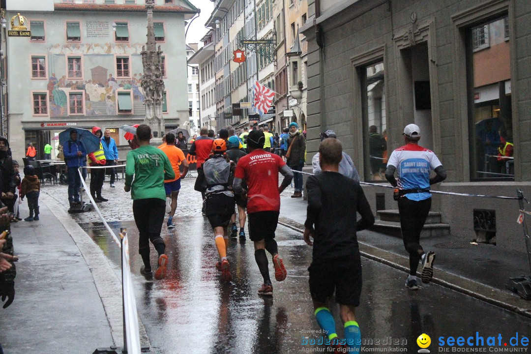 Swiss City Marathon: Lucerne Luzern Schweiz Switzerland, 28.10.2018