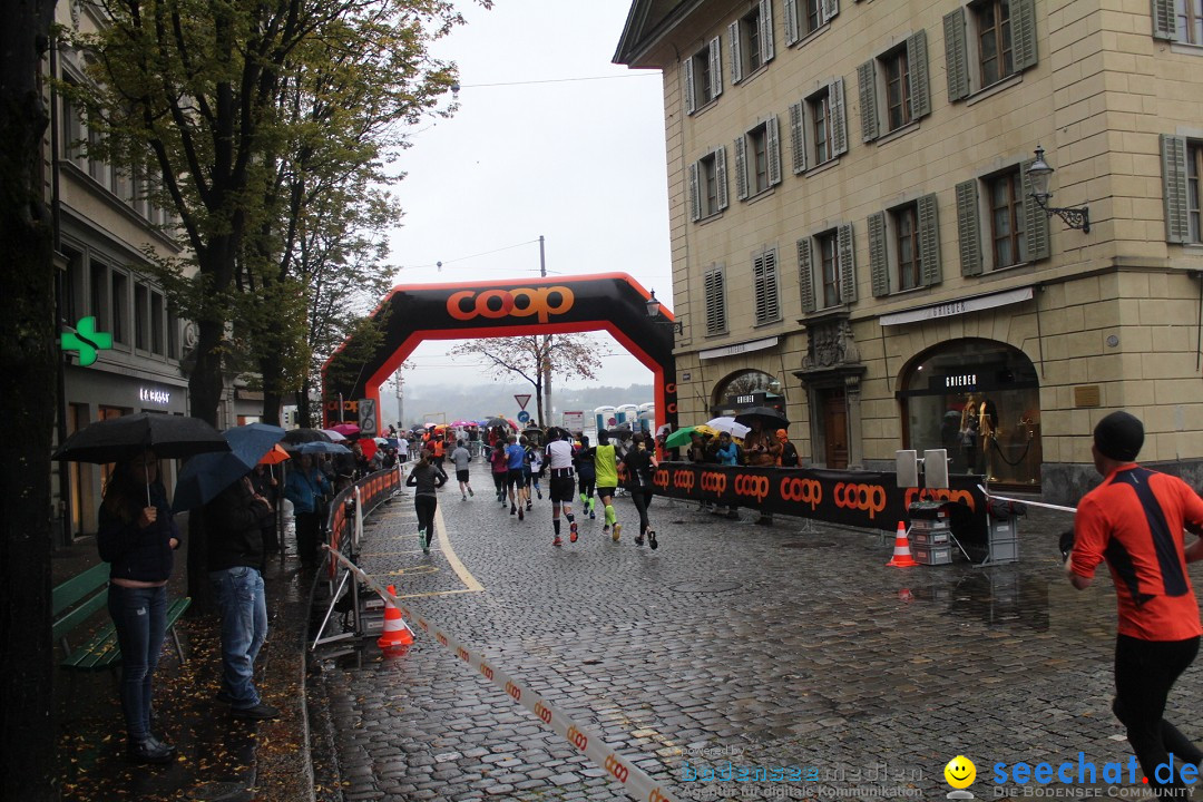 Swiss City Marathon: Lucerne Luzern Schweiz Switzerland, 28.10.2018