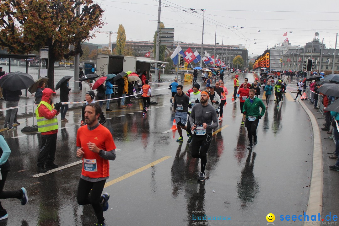 Swiss City Marathon: Lucerne Luzern Schweiz Switzerland, 28.10.2018