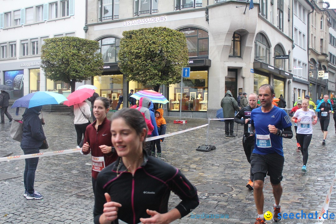 Swiss City Marathon: Lucerne Luzern Schweiz Switzerland, 28.10.2018