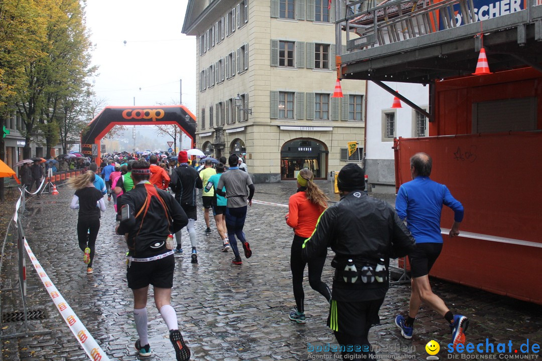 Swiss City Marathon: Lucerne Luzern Schweiz Switzerland, 28.10.2018