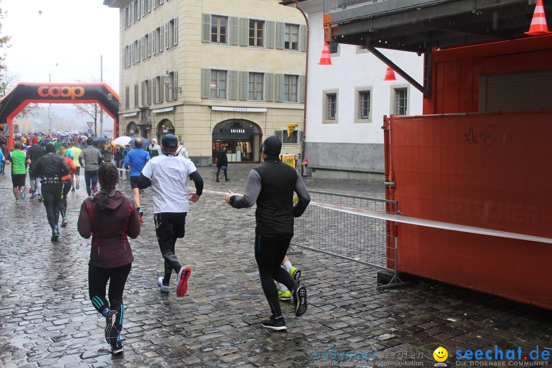 Swiss City Marathon: Lucerne Luzern Schweiz Switzerland, 28.10.2018