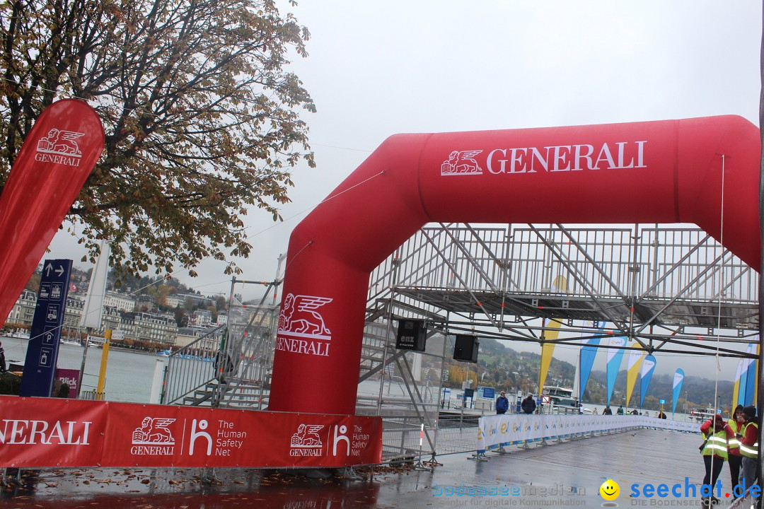 Swiss City Marathon: Lucerne Luzern Schweiz Switzerland, 28.10.2018