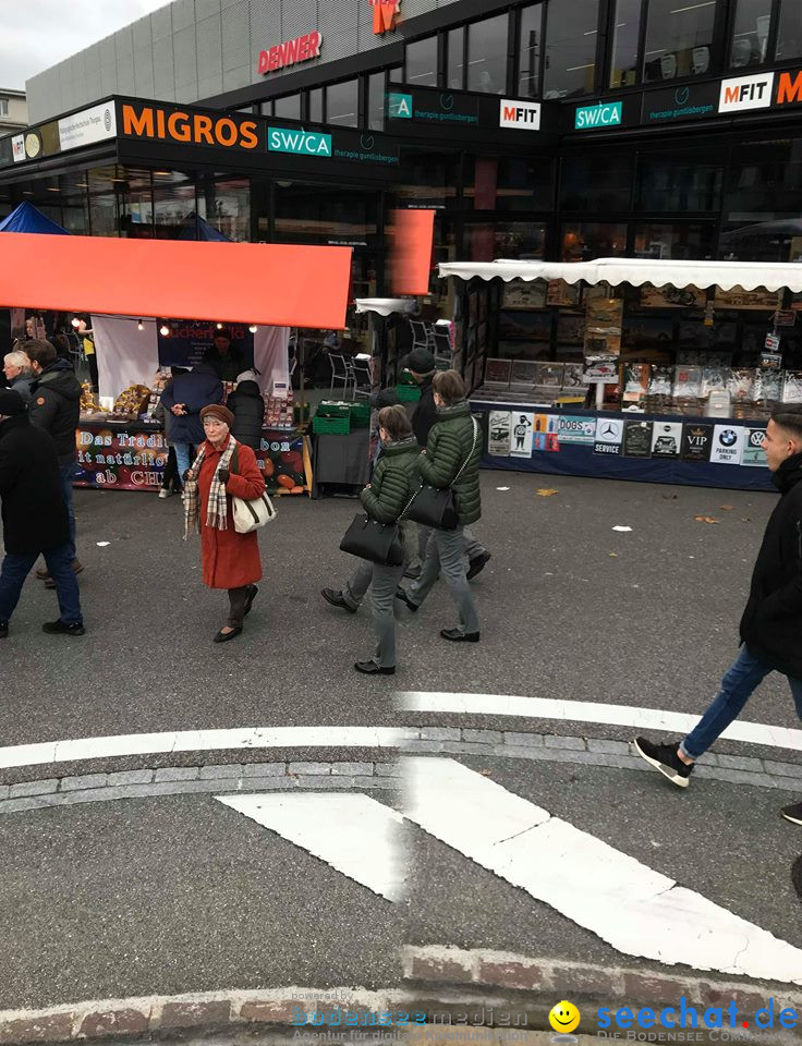 Jahrmarkt: Kreuzlingen am Bodensee, 29.10.2018