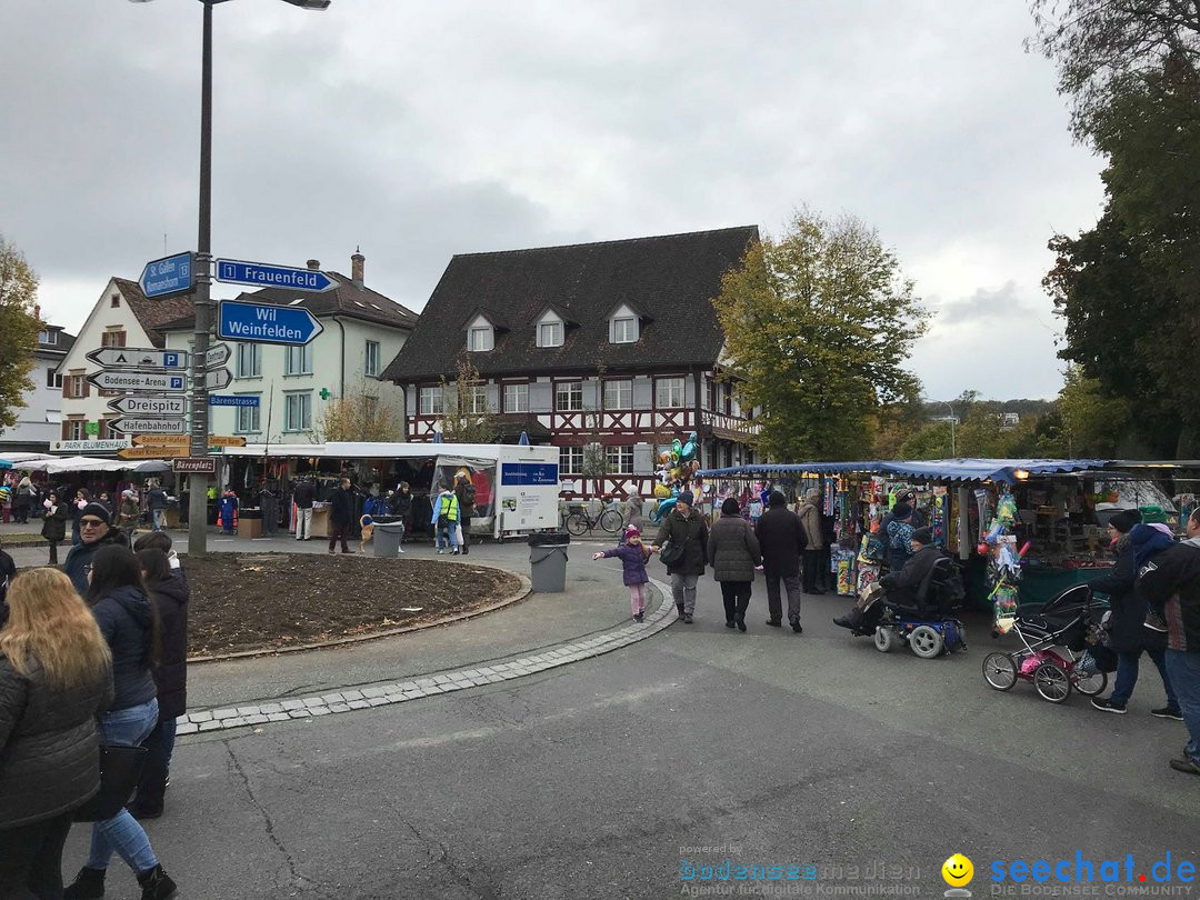 Jahrmarkt: Kreuzlingen am Bodensee, 29.10.2018