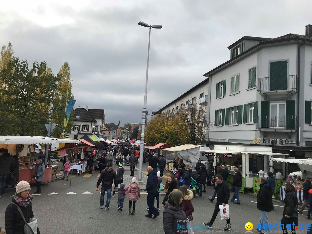 Jahrmarkt: Kreuzlingen am Bodensee, 29.10.2018