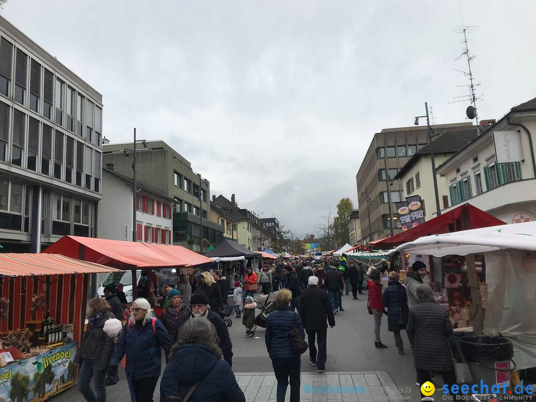 Jahrmarkt: Kreuzlingen am Bodensee, 29.10.2018