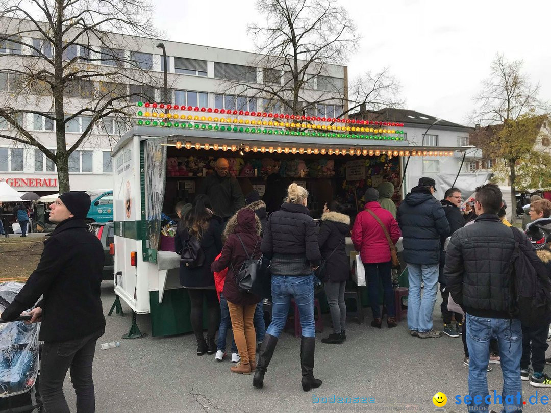 Jahrmarkt: Kreuzlingen am Bodensee, 29.10.2018