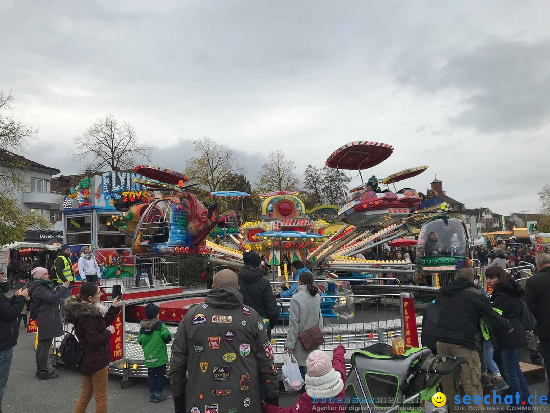 Jahrmarkt: Kreuzlingen am Bodensee, 29.10.2018