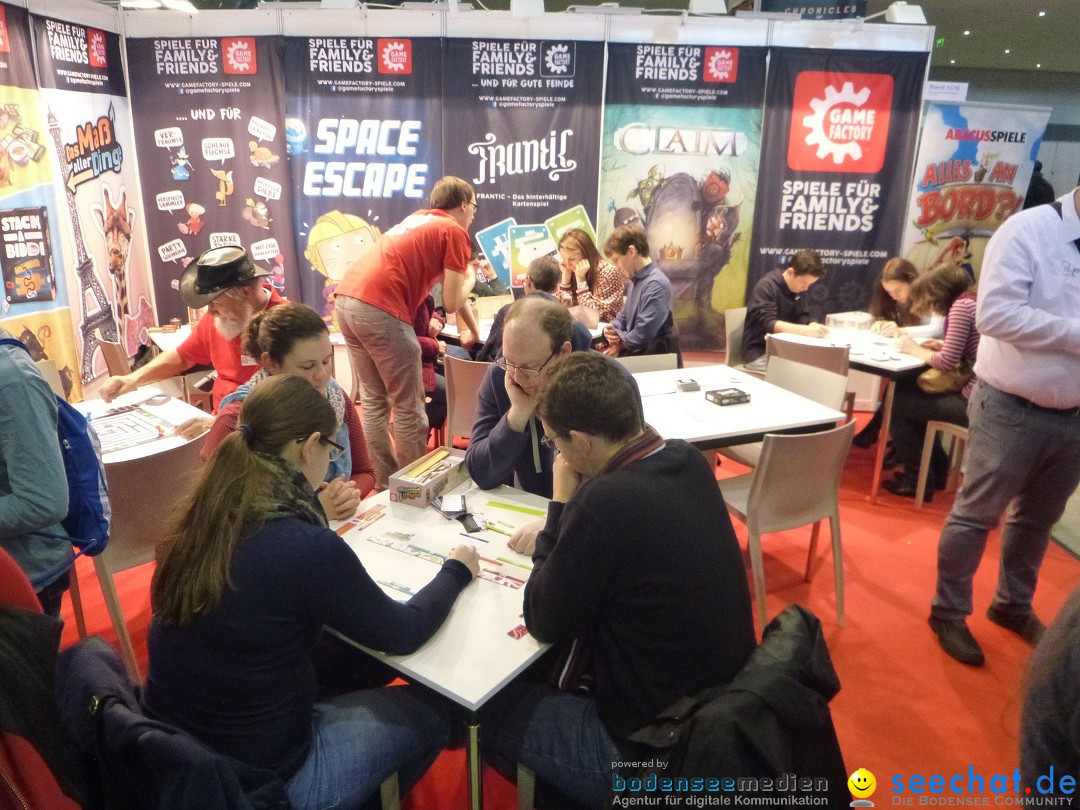 Spielemesse - Kreativ - Modell - Baby Welt - Eat - Familie: Stuttgart, 24.1