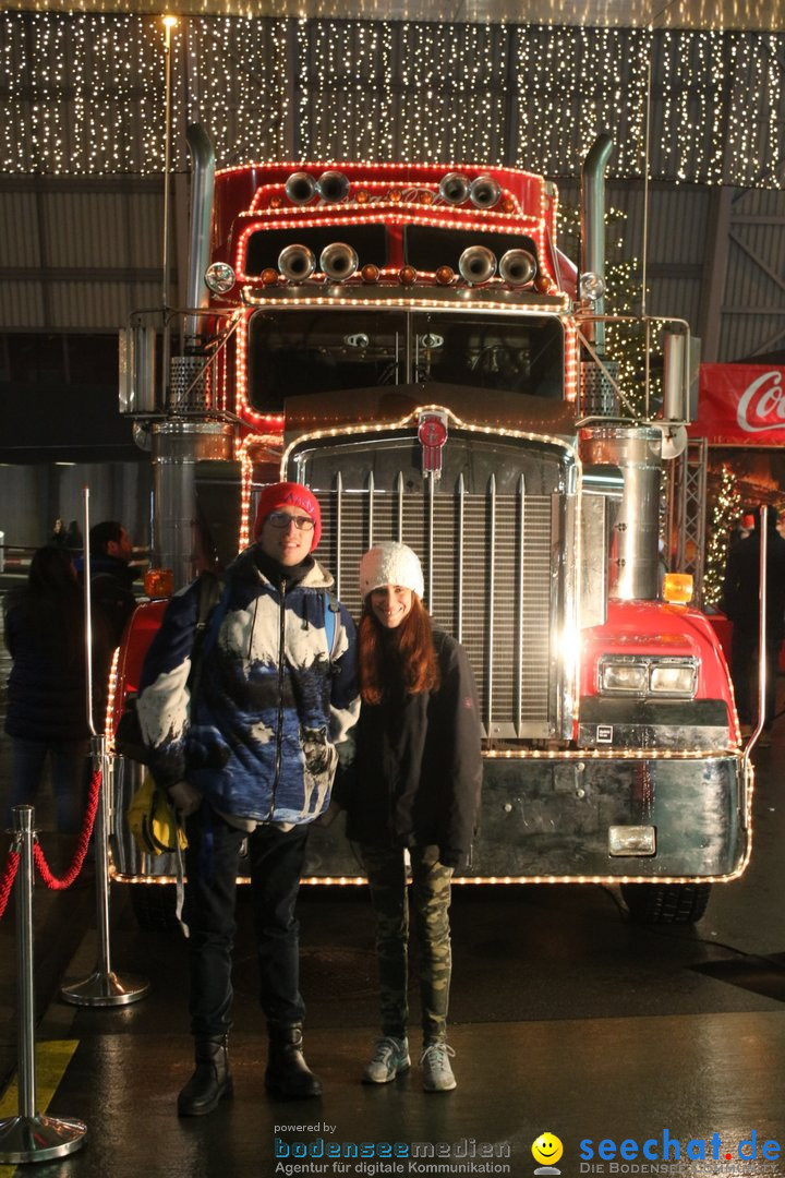 XMAS Coca-Cola Weihnachtstruck: Zuerich, 16.12.2018