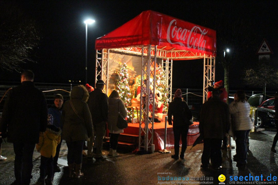 XMAS Coca-Cola Weihnachtstruck: St. Margrethen, 23.12.2018