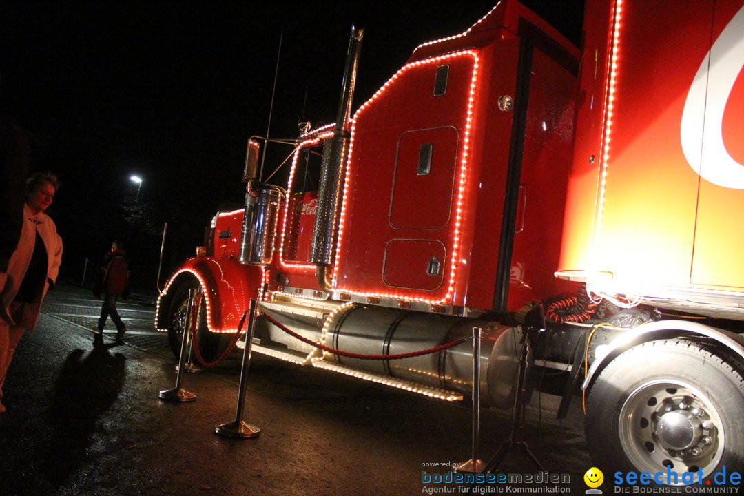 XMAS Coca-Cola Weihnachtstruck: St. Margrethen, 23.12.2018