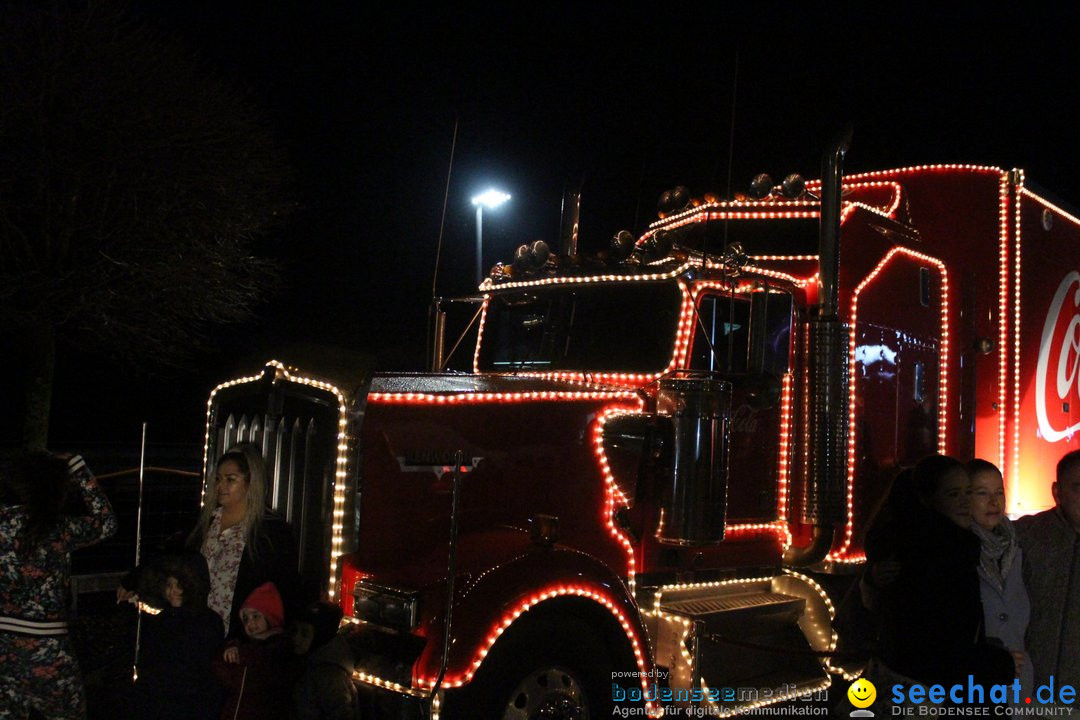 XMAS Coca-Cola Weihnachtstruck: St. Margrethen, 23.12.2018