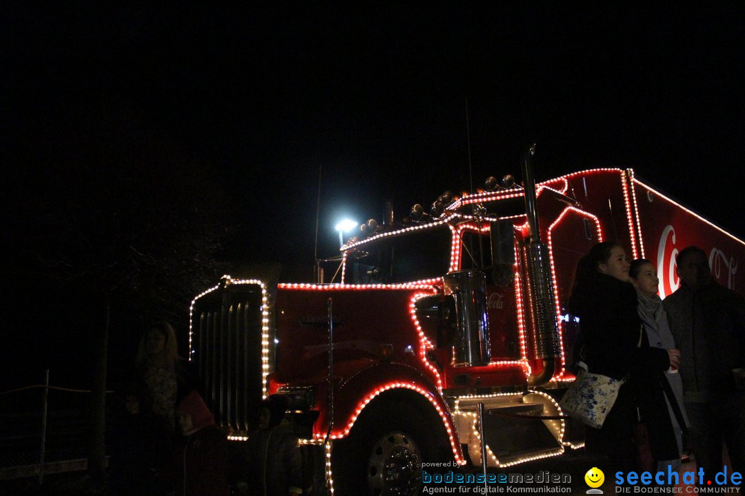 XMAS Coca-Cola Weihnachtstruck: St. Margrethen, 23.12.2018