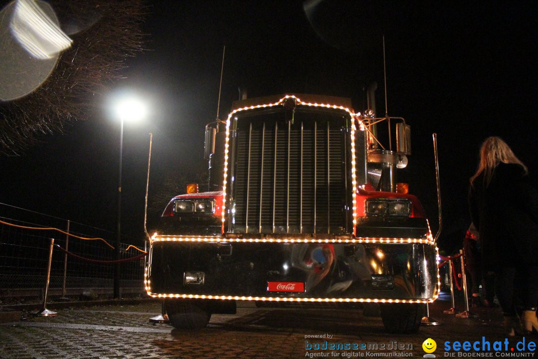 XMAS Coca-Cola Weihnachtstruck: St. Margrethen, 23.12.2018