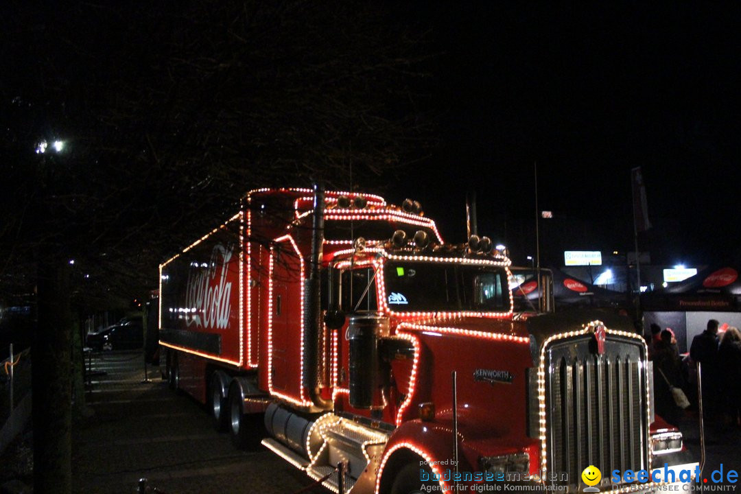 XMAS Coca-Cola Weihnachtstruck: St. Margrethen, 23.12.2018