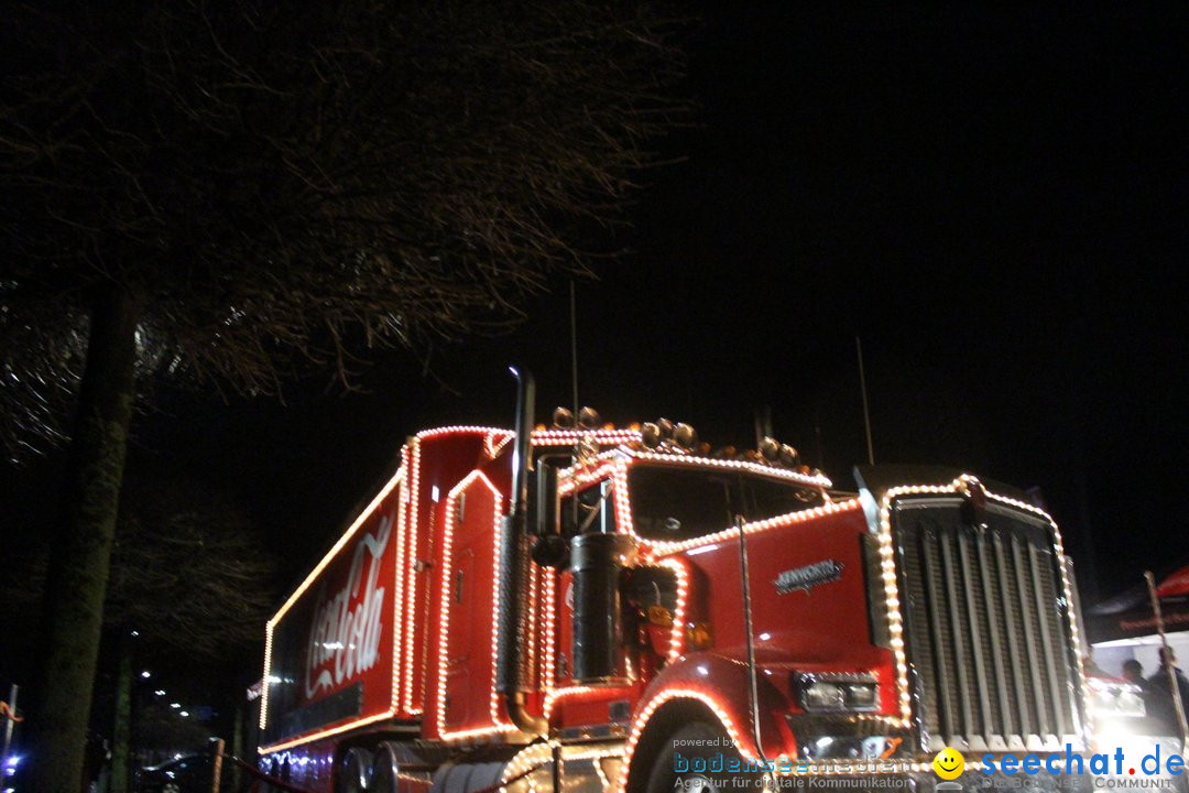 XMAS Coca-Cola Weihnachtstruck: St. Margrethen, 23.12.2018