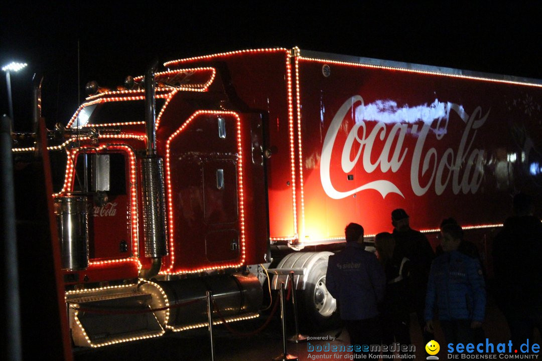 XMAS Coca-Cola Weihnachtstruck: St. Margrethen, 23.12.2018