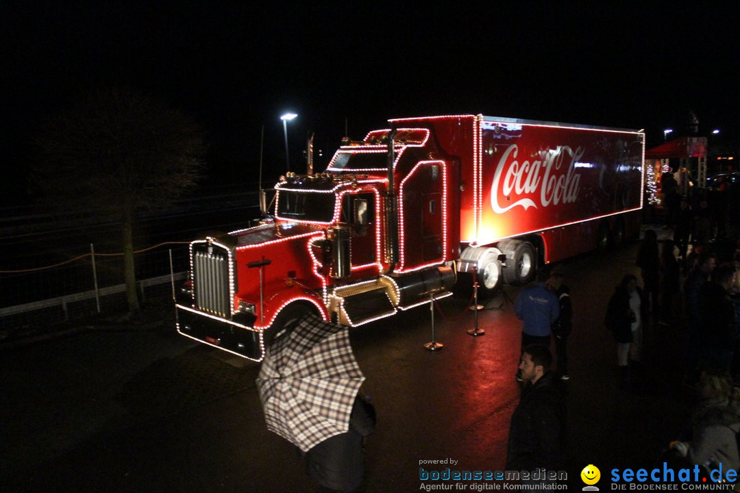 XMAS Coca-Cola Weihnachtstruck: St. Margrethen, 23.12.2018