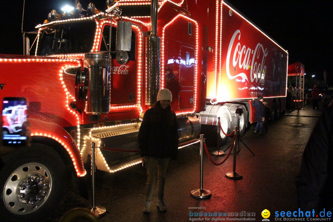 XMAS Coca-Cola Weihnachtstruck: St. Margrethen, 23.12.2018