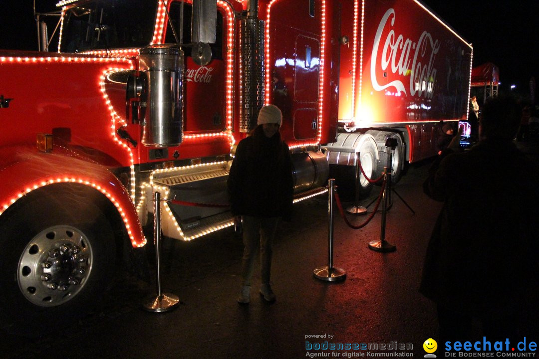 XMAS Coca-Cola Weihnachtstruck: St. Margrethen, 23.12.2018