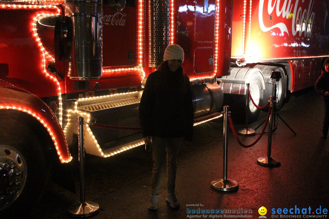 XMAS Coca-Cola Weihnachtstruck: St. Margrethen, 23.12.2018