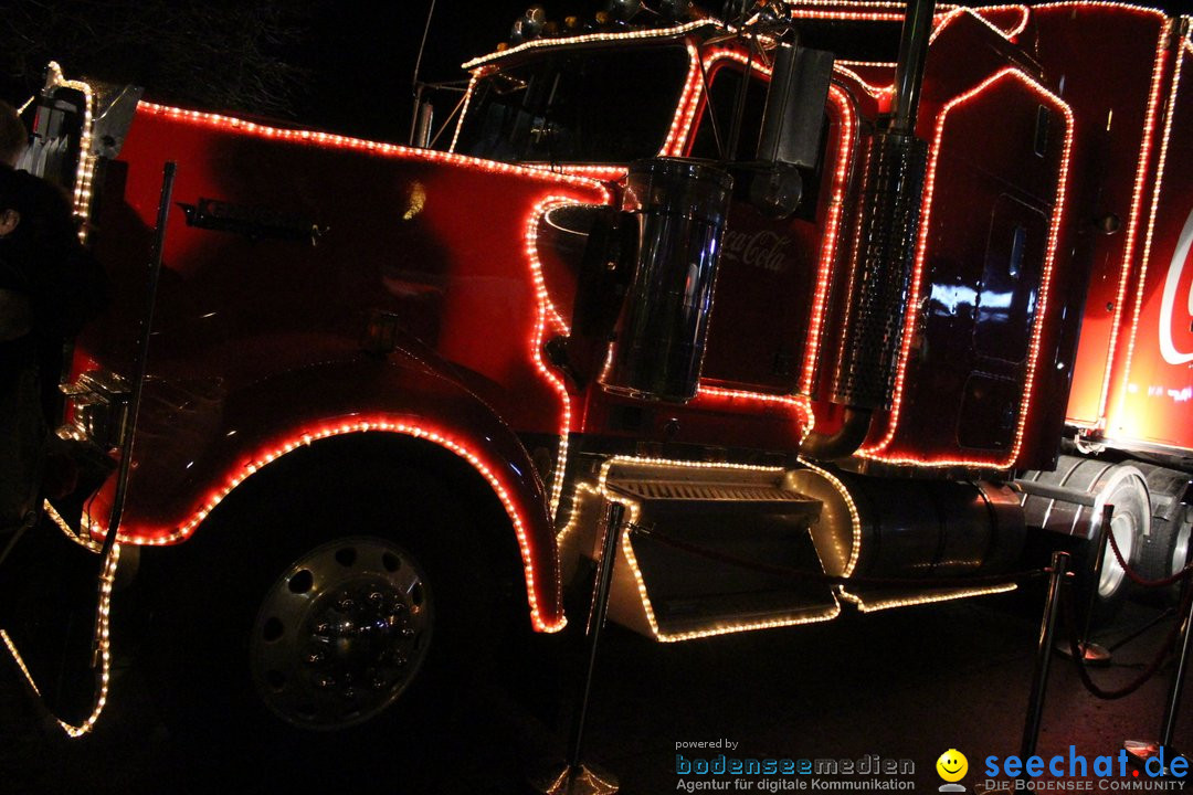 XMAS Coca-Cola Weihnachtstruck: St. Margrethen, 23.12.2018