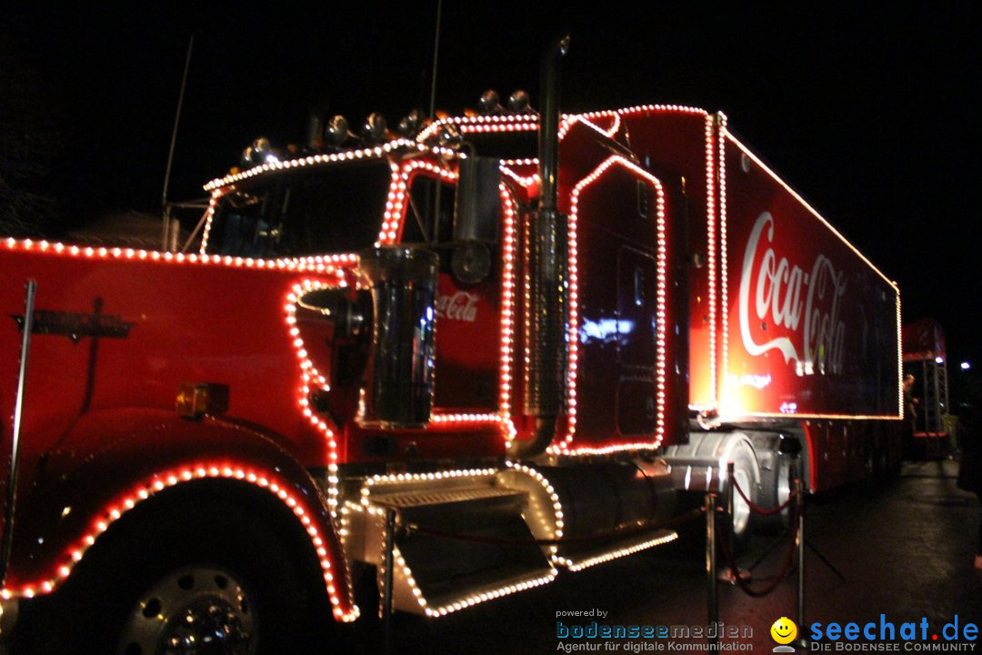 XMAS Coca-Cola Weihnachtstruck: St. Margrethen, 23.12.2018