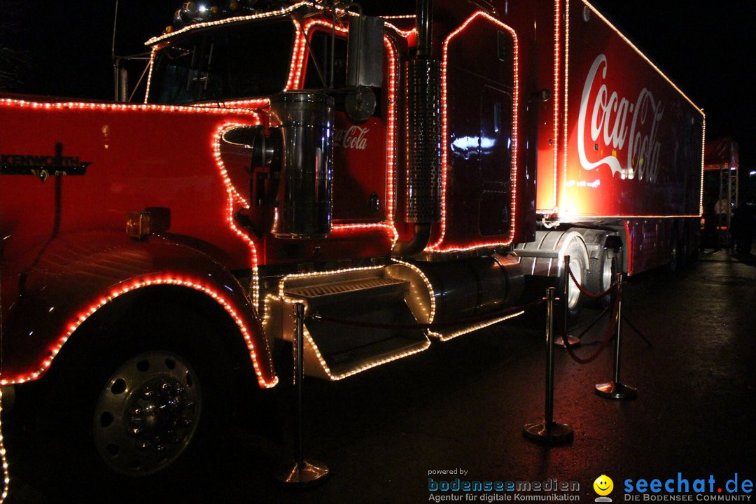 XMAS Coca-Cola Weihnachtstruck: St. Margrethen, 23.12.2018