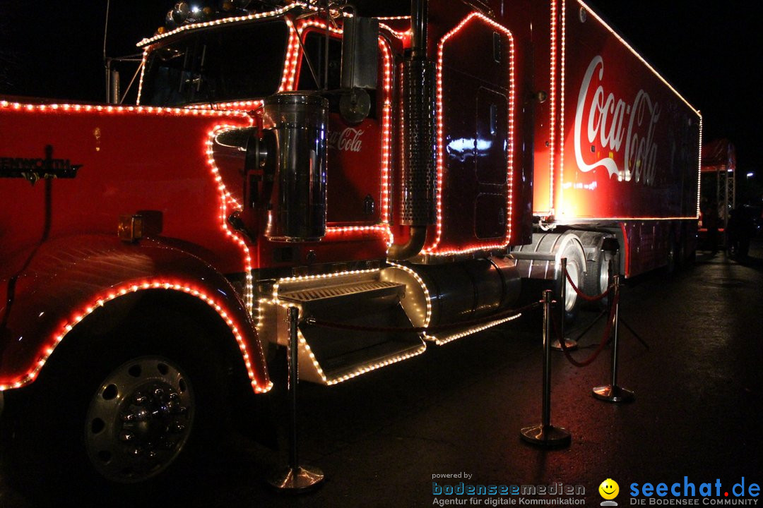 XMAS Coca-Cola Weihnachtstruck: St. Margrethen, 23.12.2018