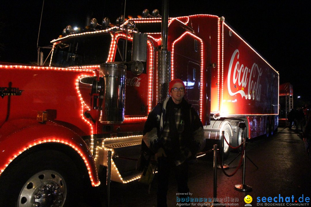 XMAS Coca-Cola Weihnachtstruck: St. Margrethen, 23.12.2018