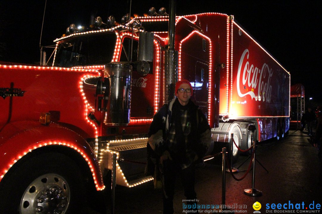 XMAS Coca-Cola Weihnachtstruck: St. Margrethen, 23.12.2018