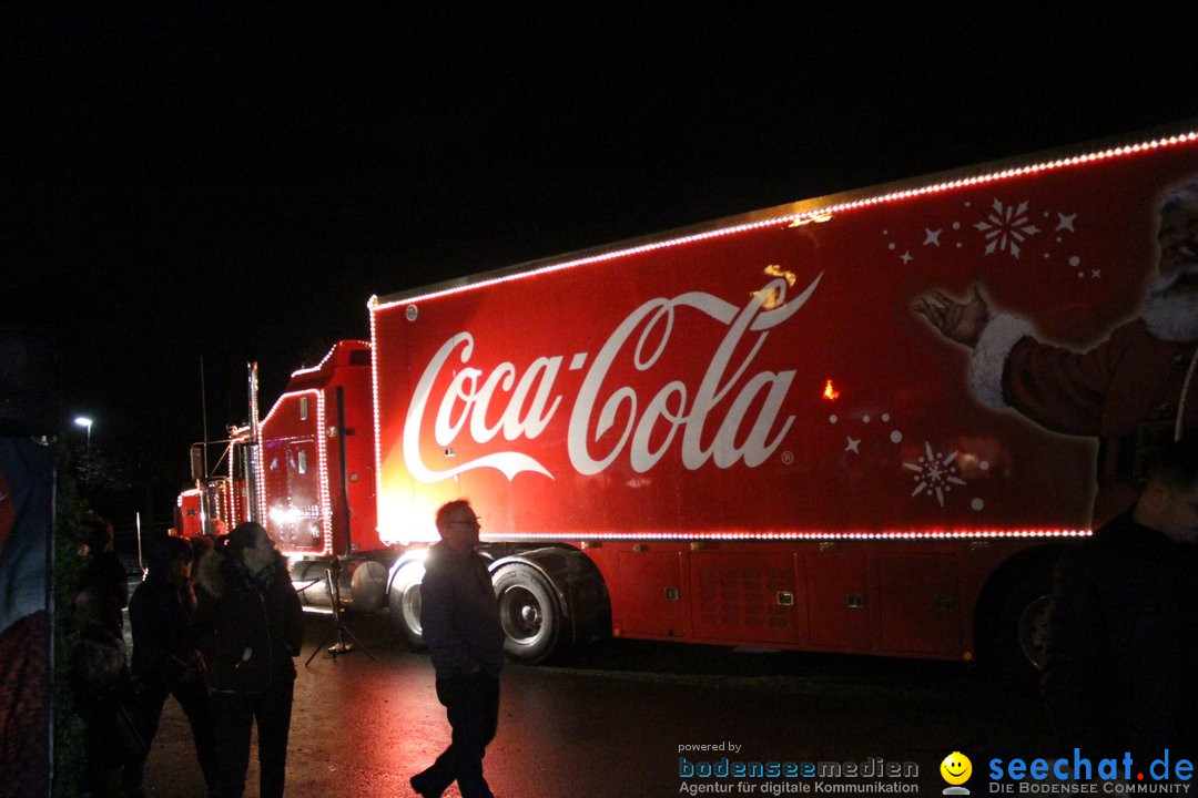 XMAS Coca-Cola Weihnachtstruck: St. Margrethen, 23.12.2018