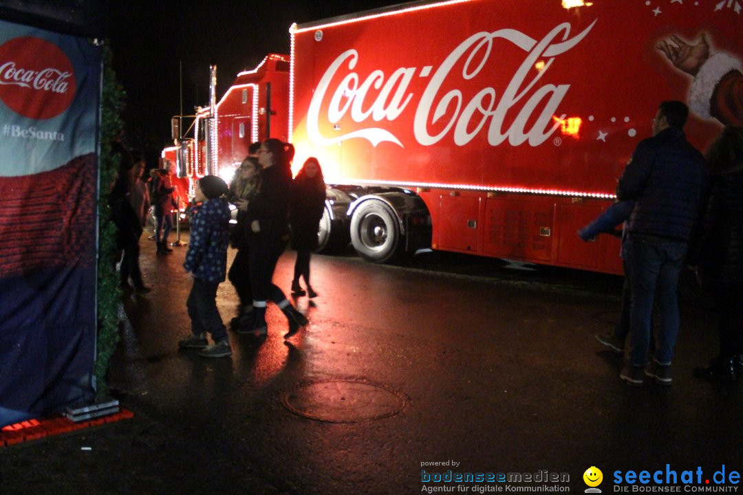 XMAS Coca-Cola Weihnachtstruck: St. Margrethen, 23.12.2018