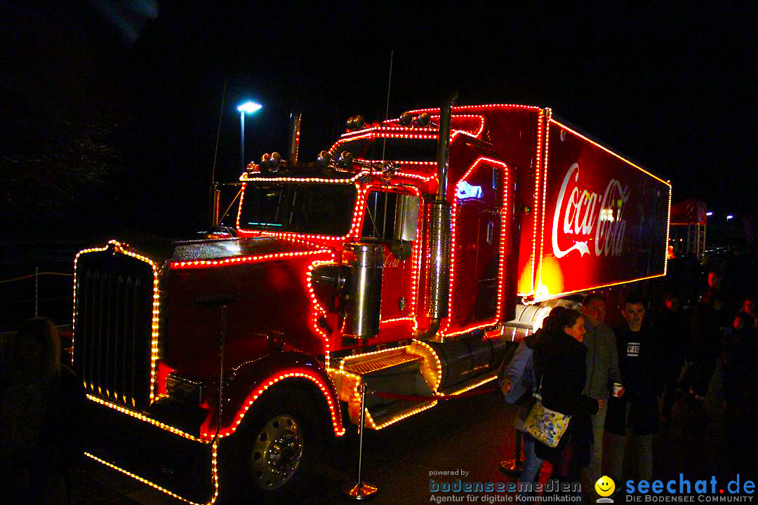 XMAS Coca-Cola Weihnachtstruck: St. Margrethen, 23.12.2018