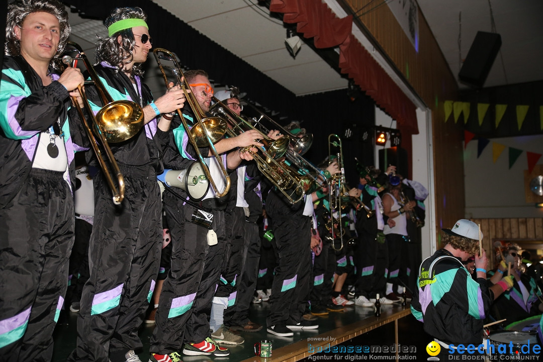 Hugeloh-Ball: Leimbach bei Markdorf am Bodensee, 12.01.2019