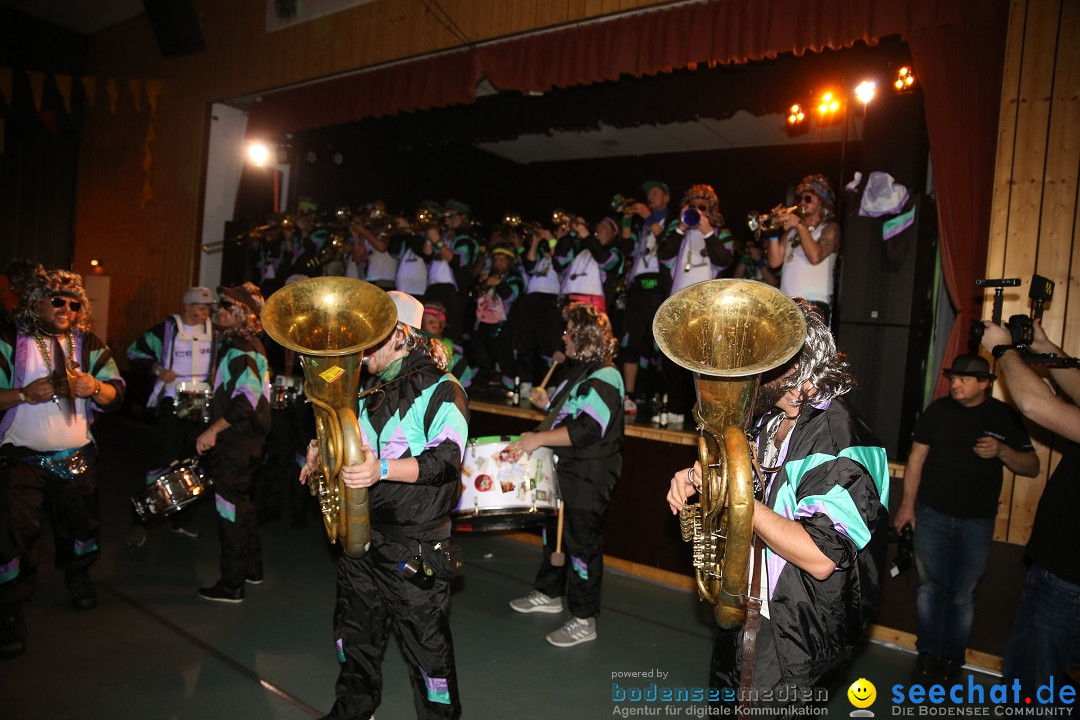 Hugeloh-Ball: Leimbach bei Markdorf am Bodensee, 12.01.2019