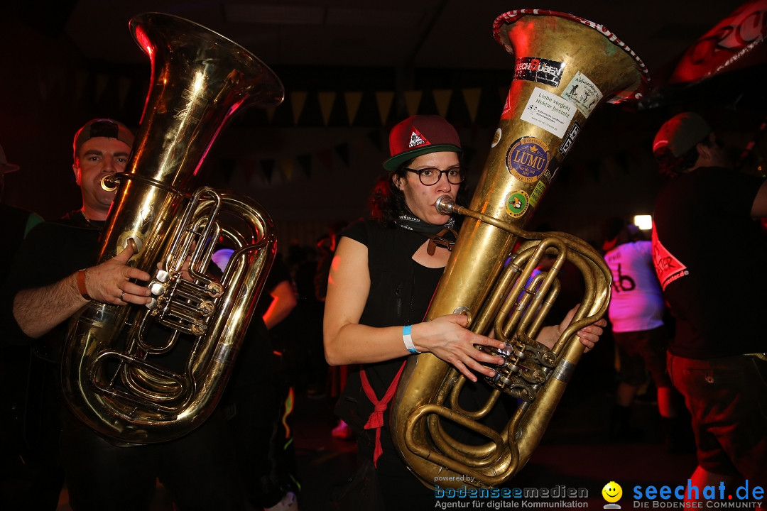 Hugeloh-Ball: Leimbach bei Markdorf am Bodensee, 12.01.2019