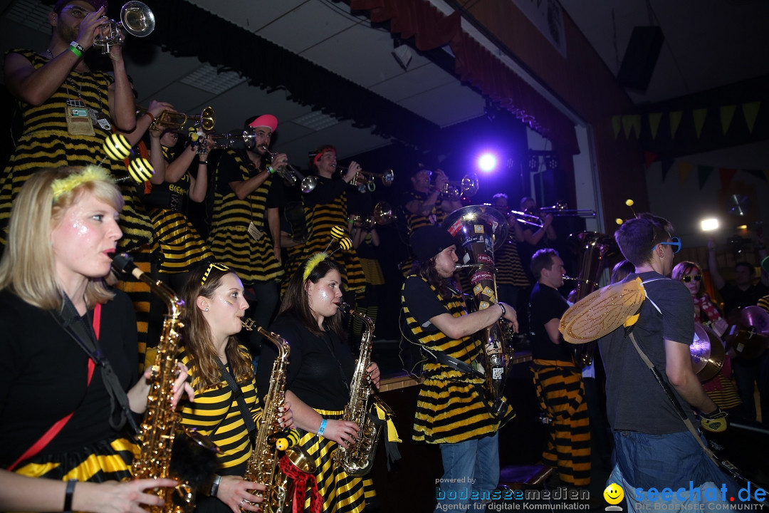 Hugeloh-Ball: Leimbach bei Markdorf am Bodensee, 12.01.2019