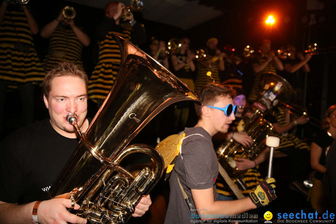 Hugeloh-Ball: Leimbach bei Markdorf am Bodensee, 12.01.2019